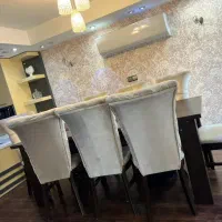 فروش یک دست میز ناهار خوری 8 نفره|میز و صندلی غذاخوری|فریدون‌کنار, |دیوار