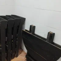 میزو صندلی چوبی تاشوی چهار نفره 3دست|میز و صندلی غذاخوری|مهاباد (آذربایجان غربی), |دیوار