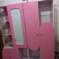 کمد لباس بچه گانه وماشین شارژی تمیز و کم کار|جاکفشی، کمد، دراور|تربتحیدریه, حسنی بالا|دیوار