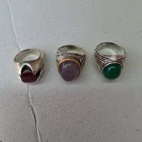 3عددانگشتر کهنه قدیمی