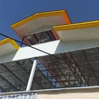 جوشکاری و اجرای شیروانی وسوله، آلاچیق