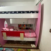 تخت دو طبقه نوجوان|تخت و سرویس خواب|پاکدشت, خاتون آباد|دیوار