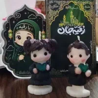 شمع دختر و پسر محرمی مناسب کودکانه
