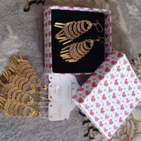 گوشواره خلیجی رنگ ثابت