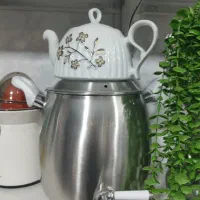 کتری و قوری استیل کف چدن لعابی در ارزانکده نیکان