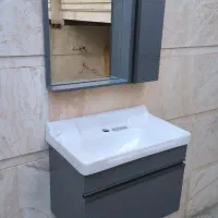 روشویی کابینتی تمام pvcست کامل تولیدی|لوازم سرویس بهداشتی|یزد, |دیوار