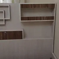 تخت خواب یک و نیم نفره۱/۵×۲|تخت و سرویس خواب|مشهد, نیروی هوایی|دیوار