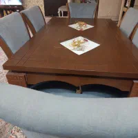 یک دست مبل 11نفره و میز نهارخوری 6نفره|مبلمان خانگی و میز عسلی|زاهدان, |دیوار