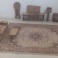وسایل مینیاطوری چوبی