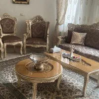 مبلمان استیل ۹ نفره|مبلمان خانگی و میز عسلی|تهران, حکمت|دیوار