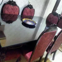 مبل کلاسیک  هفت نفره ناهارخوری شش نفره راش نو|مبلمان خانگی و میز عسلی|تهران, شهرک پرواز|دیوار