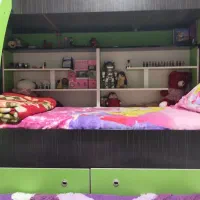 تختخواب دوطبقه 2در90|تخت و صندلی بچه|اهواز, ۲۰۰۰واحدی|دیوار