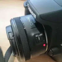 لنز دوربین کانن EF 50mm f/1.8 STM نو با گارانتی|دوربین عکاسی و فیلمبرداری|تهران, سنائی|دیوار