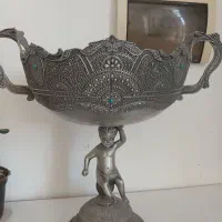 ۳تیکه پذیرایی سیلور در حد نو