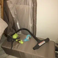 تخت پارک و تشک بازی و کوله پشتی ضربه گیر سر نوزاد|اسباب و اثاث بچه|تهران, تاکسیرانی|دیوار