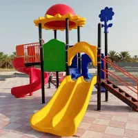 قطعات و ملزومات پارکی تعمیرمجموعه سرسره تاب کودک