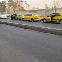 تاکسی گردشی تهران پژو ۹۰ دوگانه کارخانه کولر روشن