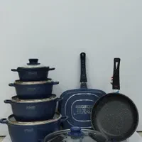 سرویس قابلمه چدن گرانیت فورته یونیک فروش ویژه|ظروف پخت‌وپز|لاهیجان, گلستان|دیوار