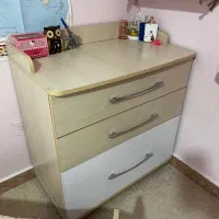 سرویس خواب کمجا چوب، تخت، میز تحریر، میز آرایش|تخت و سرویس خواب|تهران, فرمانیه|دیوار