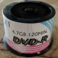 dvd دی وی دی خام (پرینتیبل) بسته ۵۰ عددی