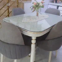 میزغذاخوری ۴نفره|میز و صندلی غذاخوری|قرچک, زیبا شهر|دیوار