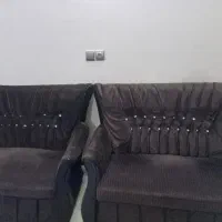 مبلمان راحتی ۱۲ نفره تقریبا دو دست مبل