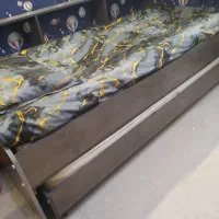 تخت دونفره کشویی با تشک|تخت و سرویس خواب|تهران, کوهک|دیوار