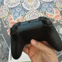 دسته اصل xbox carbon black با باتری قابل شارژ|کنسول، بازی ویدئویی و آنلاین|اصفهان, رهنان|دیوار
