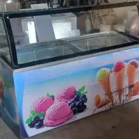 تاپینگ بستنی ۱۲لگن مشکی ورنگی درابعاد مختلف|فروشگاه و مغازه|تهران, بیسیم|دیوار
