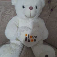 خرس شیری رنگ|اسباببازی بچه|بروجرد, |دیوار