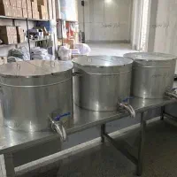 فروش دیگ چلوپز و خورشت پز 25 کیلویی - درب دوطرفه