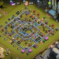 اکانت کلش تان حال ۱۷ فقط طاق