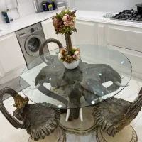 میز نهارخوری خوری رزین|میز و صندلی غذاخوری|قم, بکایی|دیوار