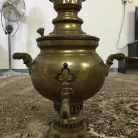 سماور ذغالی مسی