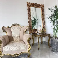 مبل سلطنتی ۷نفره میز نهارخوری ۸ نفره|مبلمان خانگی و میز عسلی|نشتارود, |دیوار