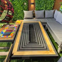 میز آتشدان، صندلی باغی کافه رستوران