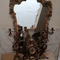 آینه وشمعدان|صنایع دستی و سایر لوازم تزئینی|شهریار, شهرک بهاران (ویره)|دیوار