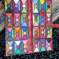 سایه چشم ۱۲۰ رنگ مدل کیفی خارجی اصل رنگ کامل