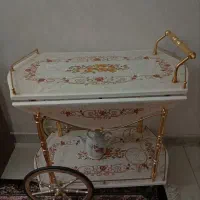 میز بار کالسکه ای تمیز