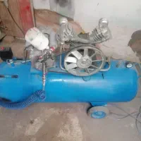 پمپ باد ۱۵۰ لیتری پیستوله رنگ|ابزارآلات|نیشابور, گنبد سبز|دیوار