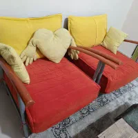 دو عدد مبل تک نفره راحتی