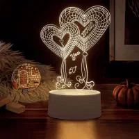 کادویی تولد آباژور بچگانه هدیه عاشقانه چراغ خواب|چراغ خواب و آباژور|اصفهان, عباس‌آباد|دیوار