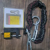 قفل همراه زنجیر نو. معاوضه با قفل کابلی