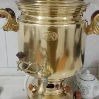 سماور گازی برنجی