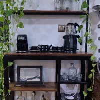 استند بار فلزی|کتابخانه، شلف، قفسه‌های دیواری|فلاورجان, |دیوار