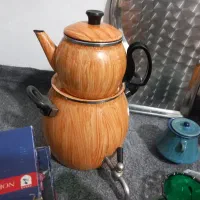 کتری قوری لعابی