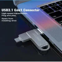 فلش مموری فلزی 2 سر 64 گیگ|قطعات و لوازم جانبی رایانه|تهران, فردوس|دیوار