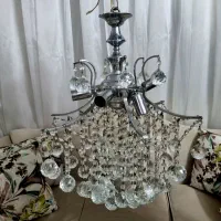 لوستر کریستال ۶ شاخه|لوستر و چراغ آویز|مشهد, شهید مطهری|دیوار