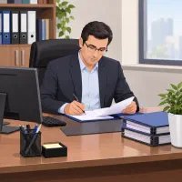 مسئول دفتر آشنا به حسابداری- خانوم