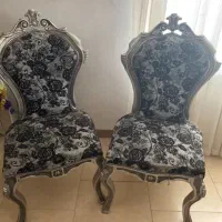 مبل ۹ نفره استیل بهمراه ۶ نفره نهار خوری|مبلمان خانگی و میز عسلی|بروجرد, |دیوار